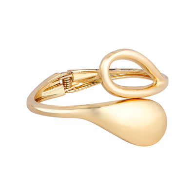 Her Jewels Anti-Tarnish Stainless Fusion Flow Gold Plated Bracelet for Women & Girls