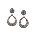 Her Jewels Gold Plated Teardrop Dangler Earrings for Women & Girls – Elegant Antique Style, Lightweight & Hypoallergenic