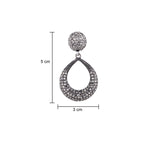 Her Jewels Antique Teardrop Dangler Earrings for Women & Girls – Elegant Hypoallergenic Alloy Jewelry