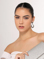 Her Jewels Antique Teardrop Dangler Earrings for Women & Girls – Elegant Hypoallergenic Alloy Jewelry