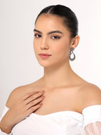 Her Jewels Antique Teardrop Dangler Earrings for Women & Girls – Elegant Hypoallergenic Alloy Jewelry