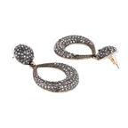 Her Jewels Gold Plated Teardrop Dangler Earrings for Women & Girls – Elegant Antique Style, Lightweight & Hypoallergenic